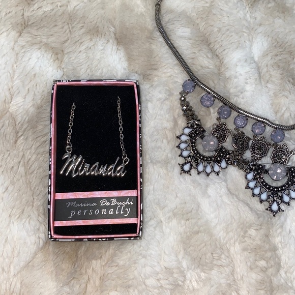 Marina DeBuchi- Personalized  “Miranda” Necklce - Picture 2 of 4